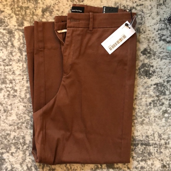 NWT Frank and Oak Cropped Josephine pant - Picture 4 of 6